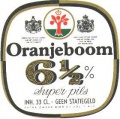 Oranjeboom Super Pils met 61/2 % alcohol.