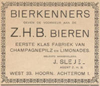 Zuidhollandse Bierbrouwerij (ZHB)