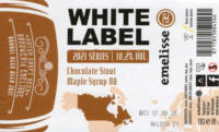 Brouwerij Emelisse, White Label Chocolate Stout Maple Syrup BA