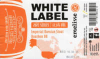 Brouwerij Emelisse, White Label Imperial Russian Stout Bourbon BA
