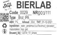 Brouwerij Stijl, Bierlab Brut IPA