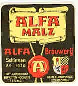 Alfa (Meens Bierbrouwerij), Malz