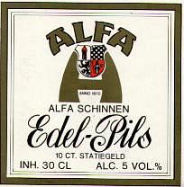 Alfa (Meens Bierbrouwerij), Alfa Edel Pils