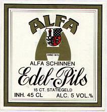 Alfa (Meens Bierbrouwerij), Alfa Edel Pils