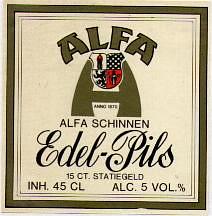 Alfa (Meens Bierbrouwerij), Alfa Edel Pils