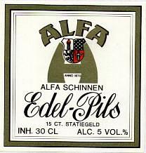 Alfa (Meens Bierbrouwerij), Alfa Edel Pils