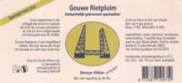 Brouwerij Riethoff, Gouwe Rietpluim