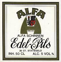 Alfa (Meens Bierbrouwerij), Alfa Edel Pils
