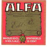 Alfa (Meens Bierbrouwerij), Alfa Edel Pils
