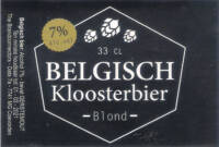 Buitenlandse bieren voor Nederlandse markt (etiket Nederlandse plaatsnaam), Belgisch Kloosterbier Blond