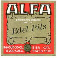 Alfa (Meens Bierbrouwerij), Alfa Edel Pils