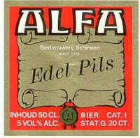 Alfa (Meens Bierbrouwerij), Alfa Edel Pils
