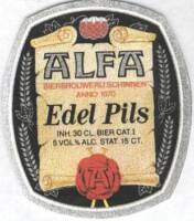 Alfa (Meens Bierbrouwerij), Alfa Edel Pils