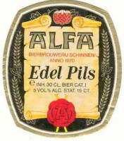 Alfa (Meens Bierbrouwerij), Alfa Edel Pils