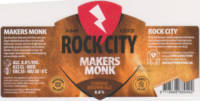 Rock City Brewing, Makers Monk Strong Brown Ale