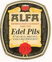 Alfa (Meens Bierbrouwerij), Alfa Edel Pils