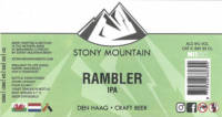 Stony Mountain Brewery, Rambler IPA