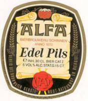 Alfa (Meens Bierbrouwerij), Alfa Edel Pils