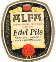 Alfa (Meens Bierbrouwerij), Alfa Edel Pils