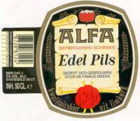Alfa (Meens Bierbrouwerij), Alfa Edel Pils