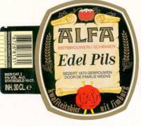 Alfa (Meens Bierbrouwerij), Alfa Edel Pils