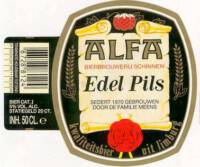 Alfa (Meens Bierbrouwerij), Alfa Edel Pils