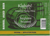 Berghoeve Brouwerij, Klabats! American Barley Wine
