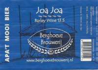 Berghoeve Brouwerij, Joa Joa Barley Wine 13.5