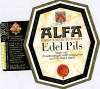 Alfa (Meens Bierbrouwerij), Alfa Edel Pils