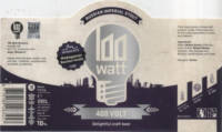 100 Watt Brewery, 400 Volt Russian Imperial Stout