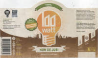 100 Watt Brewery, Non De Jus! Tripel