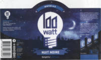 100 Watt Brewery, Nuit Noire Winter Ale