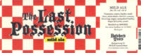 Brouwerij Butchers Tears, The Last Possession Mild Ale