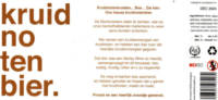 De Bierbroeders, Kruid no ten bier.