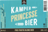Brouwerij De Wereld (Kampen, 2015), Kamper Princesse bier