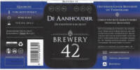Brewery 42, De Aanhouder Quadrupel