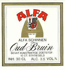 Alfa (Meens Bierbrouwerij), Alfa Oud Bruin