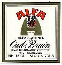 Alfa (Meens Bierbrouwerij), Alfa Oud Bruin
