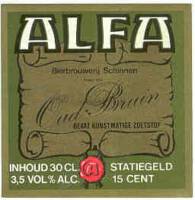 Alfa (Meens Bierbrouwerij), Alfa Oud Bruin