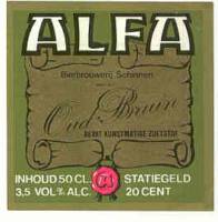 Alfa (Meens Bierbrouwerij), Alfa Oud Bruin
