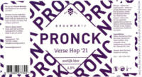 Brouwerij Pronck, Verse Hop '21