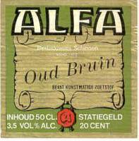 Alfa (Meens Bierbrouwerij), Alfa Oud Bruin