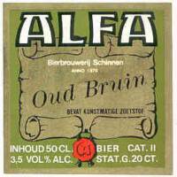 Alfa (Meens Bierbrouwerij), Alfa Oud Bruin