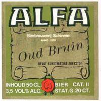 Alfa (Meens Bierbrouwerij), Oud Bruin