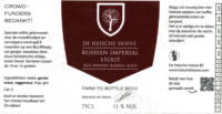 De Heische Hoeve, Russian Imperial Stout