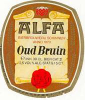 Alfa (Meens Bierbrouwerij), Alfa Oud Bruin