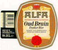 Alfa (Meens Bierbrouwerij), Alfa Oud Bruin