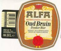 Alfa (Meens Bierbrouwerij), Alfa Oud Bruin