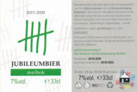 Brouwerij Jovius , Jubileumbier 2015-2020 Meibok
