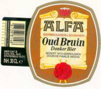 Alfa (Meens Bierbrouwerij), Alfa Oud Bruin